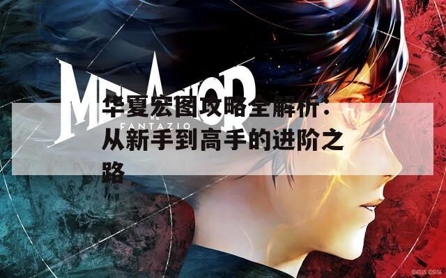 华夏宏图攻略全解析：从新手到高手的进阶之路  第1张