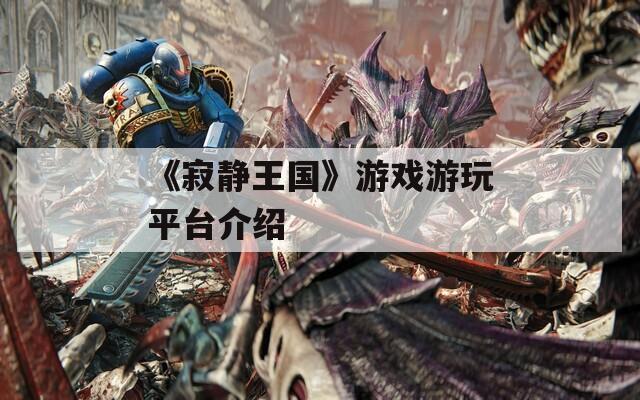 《寂静王国》游戏游玩平台介绍  第1张