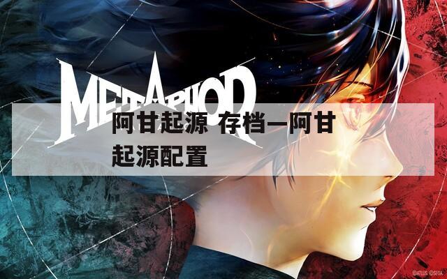 阿甘起源 存档—阿甘起源配置