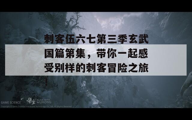 刺客伍六七第三季玄武国篇第集，带你一起感受别样的刺客冒险之旅！