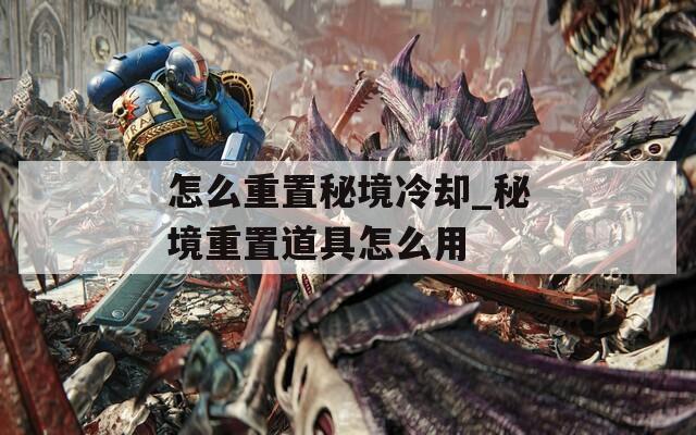 怎么重置秘境冷却_秘境重置道具怎么用